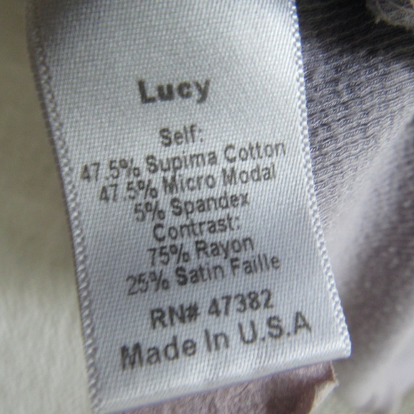 Solid Gray PJ Harlow Lucy Thermal Lounge Top Oversized S Supima Cotton PJ M S/M - Picture 6 of 6